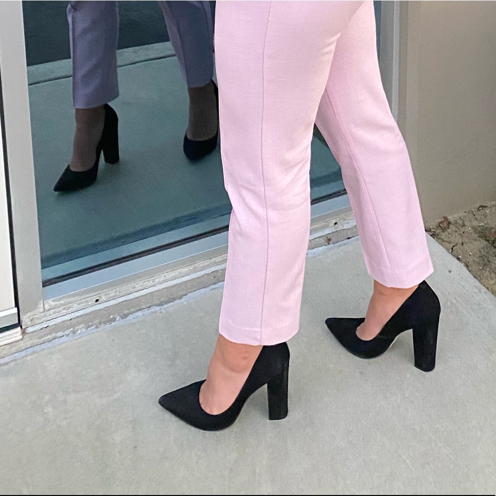Steve Madden black block heels